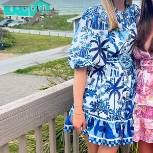 Farm Rio Sweet Rio Mini Dress